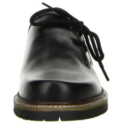 Damen Herren Haferlschuhe Trachtenschuhe Echtleder Schwarz - Schwarz -Schuh Geschäft 10238648 04