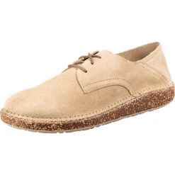 Birkenstock Gary Veloursleder Schnürschuhe Schmal