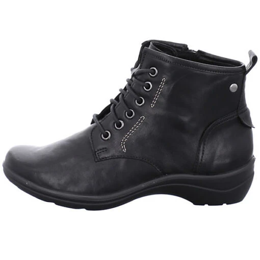 Damen Stiefelette Dora 03 | Schwarz Dora 03, Schwarz Sportliche Halbschuhe - Schwarz – Bild 2