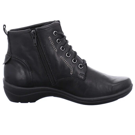 Damen Stiefelette Dora 03 | Schwarz Dora 03, Schwarz Sportliche Halbschuhe - Schwarz – Bild 3
