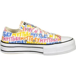 Converse Schuhe Chuck Taylor All Star Platform My Story Sneakers High - Mehrfarbig -Schuh Geschäft 20210601 04