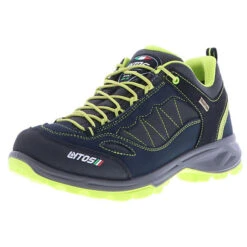 Damen Herren Wanderschuhe Trekkingschuhe Outdoorschuhe Petrol/anthrazit/grün - Anthrazit