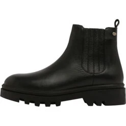 Ankle Boots Mit Fersenlasche Ankle Boots - Schwarz
