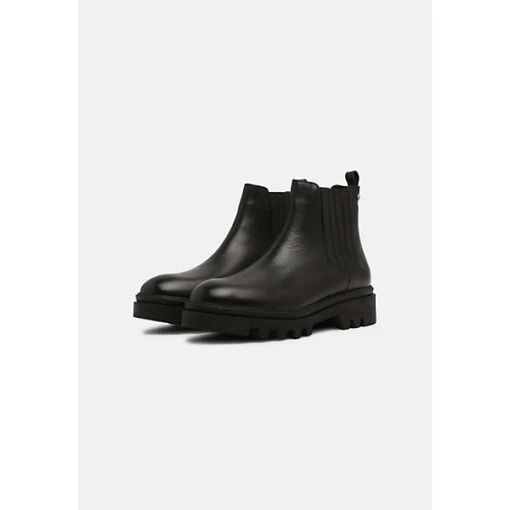 Ankle Boots Mit Fersenlasche Ankle Boots - Schwarz – Bild 2