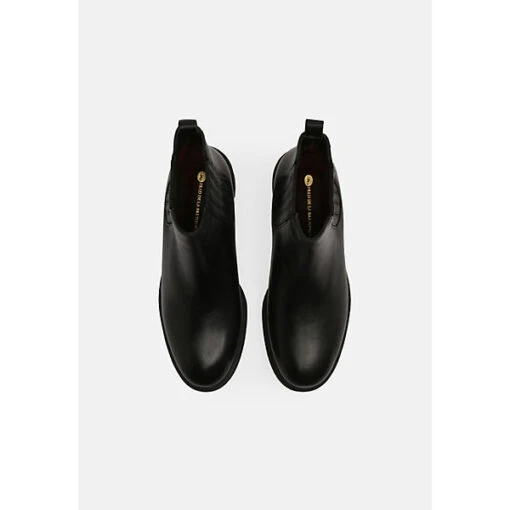 Ankle Boots Mit Fersenlasche Ankle Boots - Schwarz – Bild 4