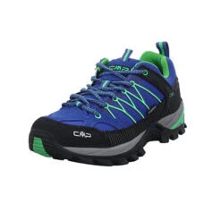 CMP Herren Outdoor Schuhe Rigel Low Outdoorschuh Wandern Trekking Leder-/Textilkombination Uni Outdoorschuhe - Blau