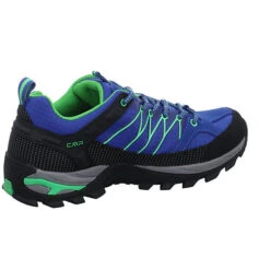 CMP Herren Outdoor Schuhe Rigel Low Outdoorschuh Wandern Trekking Leder-/Textilkombination Uni Outdoorschuhe - Blau -Schuh Geschäft 24166166 08