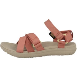 Teva Sanborn Mia Trekkingsandale Damen Outdoorsandalen - Rot