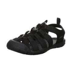 Keen Herren Trekkingsandalen Clearwater GNX Sandale Wandern Bequem Outdoor Synthetikkombination Uni Outdoorsandalen - Schwarz