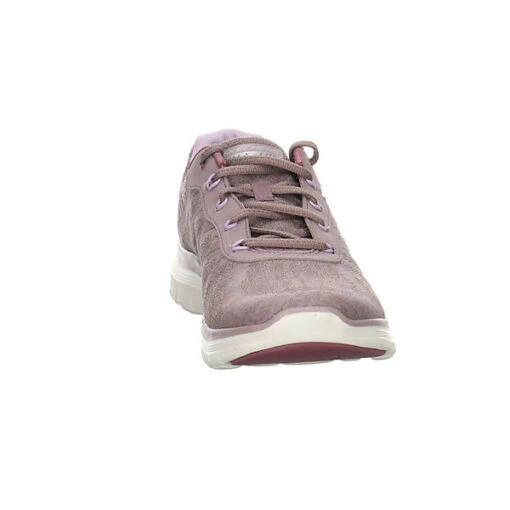 Skechers Damen Laufschuhe Fresh Move Sneaker Freizeit Sport Schuhe Synthetikkombination Gemustert Laufschuhe - Pflaume – Bild 3