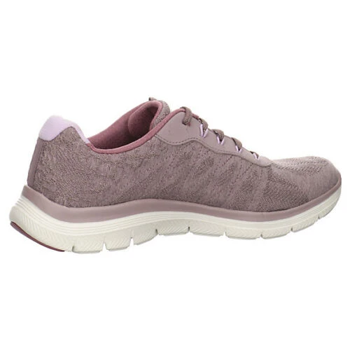Skechers Damen Laufschuhe Fresh Move Sneaker Freizeit Sport Schuhe Synthetikkombination Gemustert Laufschuhe - Pflaume – Bild 5