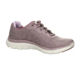 Skechers Damen Laufschuhe Fresh Move Sneaker Freizeit Sport Schuhe Synthetikkombination Gemustert Laufschuhe - Pflaume -Schuh Geschäft 27036362 06