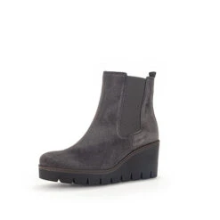 Gabor Plateau Stiefelette Plateau-Stiefeletten - Grau