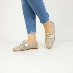 Mandy 4 Loafers Loafers - Silber