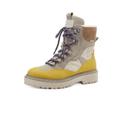 Tamaris Damen Stiefelette Winterschuhe 1-26882-39 Gelb 660 Corn Comb Textil/Synthetik Mit Removable Sock Ankle Boots - Gelb