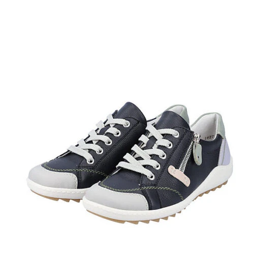 Remonte Schnürschuhe Klassische Halbschuhe - Blau – Bild 8