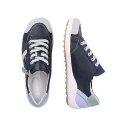 Remonte Schnürschuhe Klassische Halbschuhe - Blau -Schuh Geschäft 28929642 09
