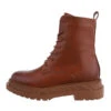 Western- & Bikerboots Lochschnürung, Blockabsatz, Metallisch, Used Look -Schuh Geschäft 29124271 01