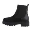 Plateaustiefeletten Reißverschluss, Blockabsatz, - Schwarz -Schuh Geschäft 29129898 01