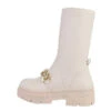 Western- & Bikerboots Reißverschluss, Blockabsatz, Kette -Schuh Geschäft 29248308 01